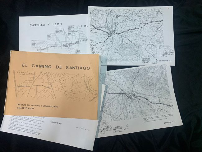 Cartografía Passini camino